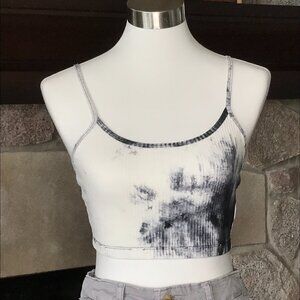 'Shein' Spaghetti Strap Tie Dye Crop Top - Size Small